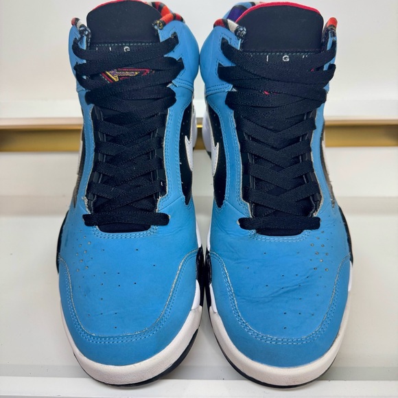 Pippen Era Vibe Nike Air Flight Lite Mid Hoops Pack Electric Inner Pop Men 8.5 - Picture 5 of 16